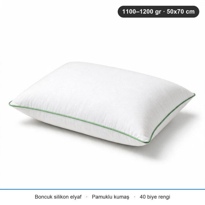 Cloud Support Biyeli Yastık 1100 gr · Sert · 2 Adet · Adaçayı