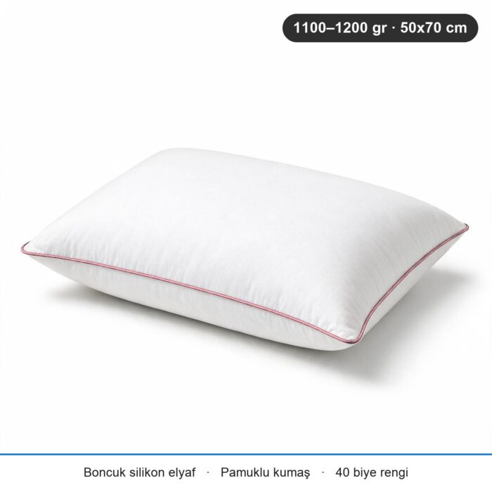 Cloud Support Biyeli Yastık 1100 gr · Sert · 2 Adet · Pudra