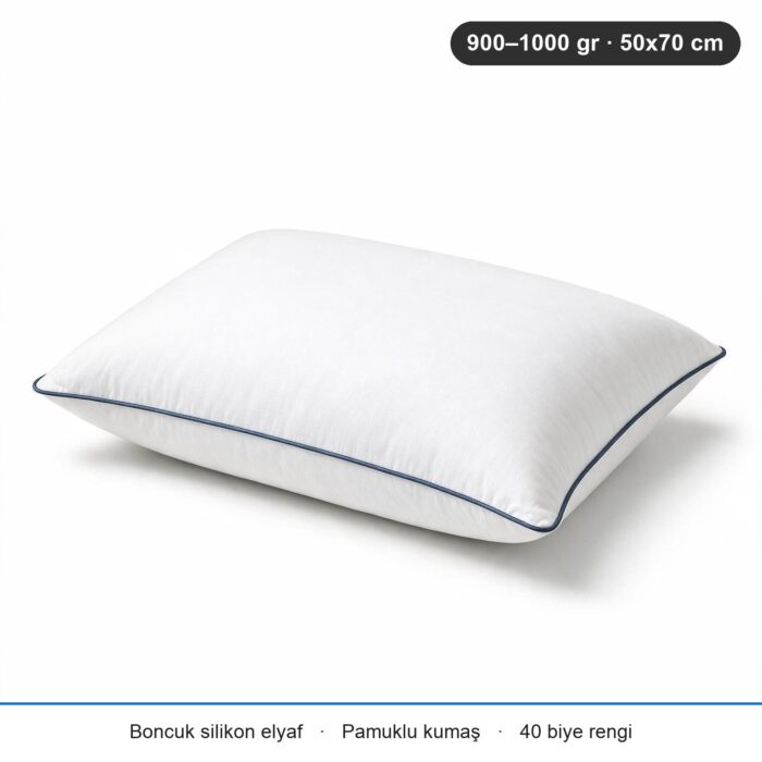 Comfort Touch Biyeli Yastık 900 gr · Orta · 2 Adet · Füme