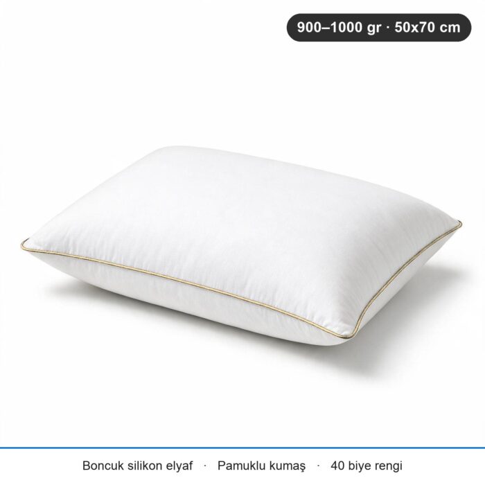 Comfort Touch Biyeli Yastık 900 gr · Orta · 2 Adet · Krem