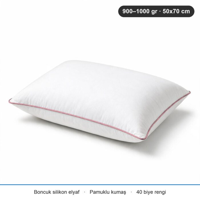 Comfort Touch Biyeli Yastık 900 gr · Orta · 2 Adet · Pudra