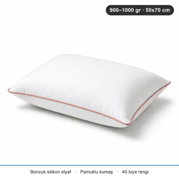 Comfort Touch Biyeli Yastık 900 gr · Orta · 2 Adet · Somon